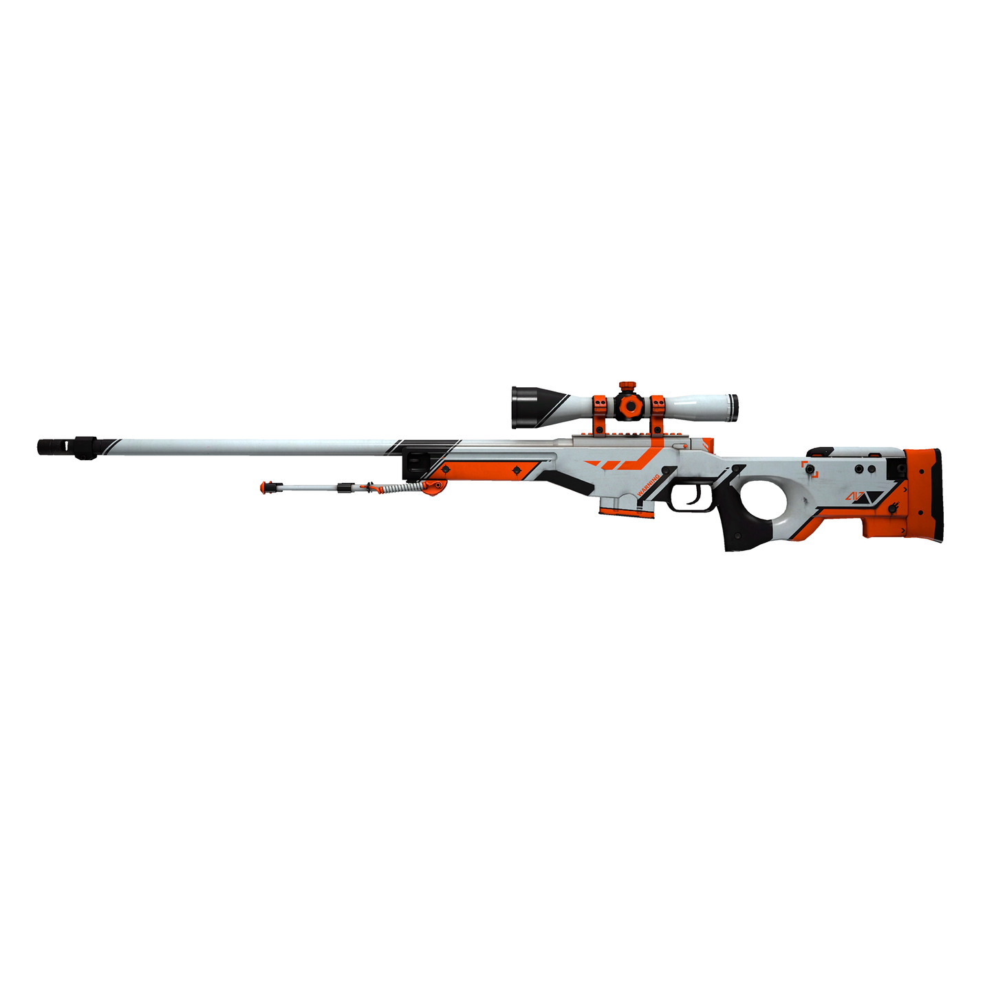 AWP Asiimov Airsoft Commission (Completed)