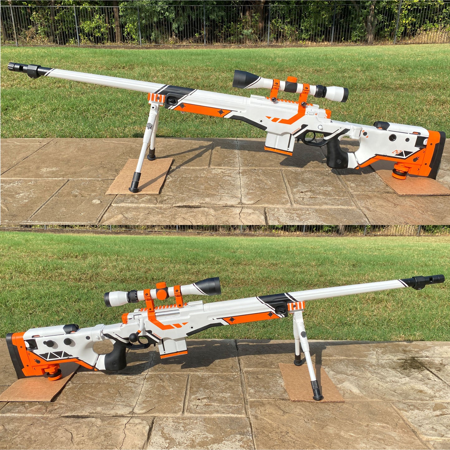 AWP Asiimov Airsoft Commission (Completed)