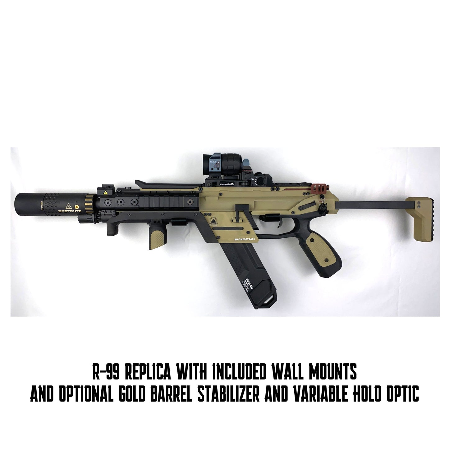 R-99 SMG Prop, Factory Issue
