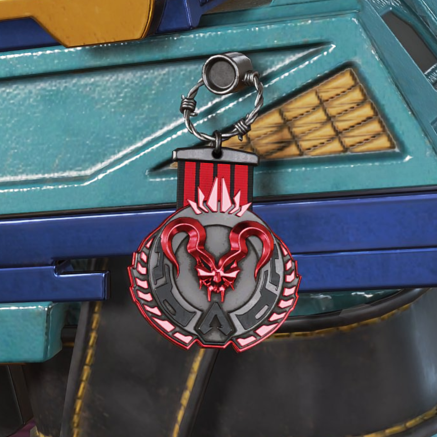 Season 8 Predator Charm and 9-inch Medallion (Completed)