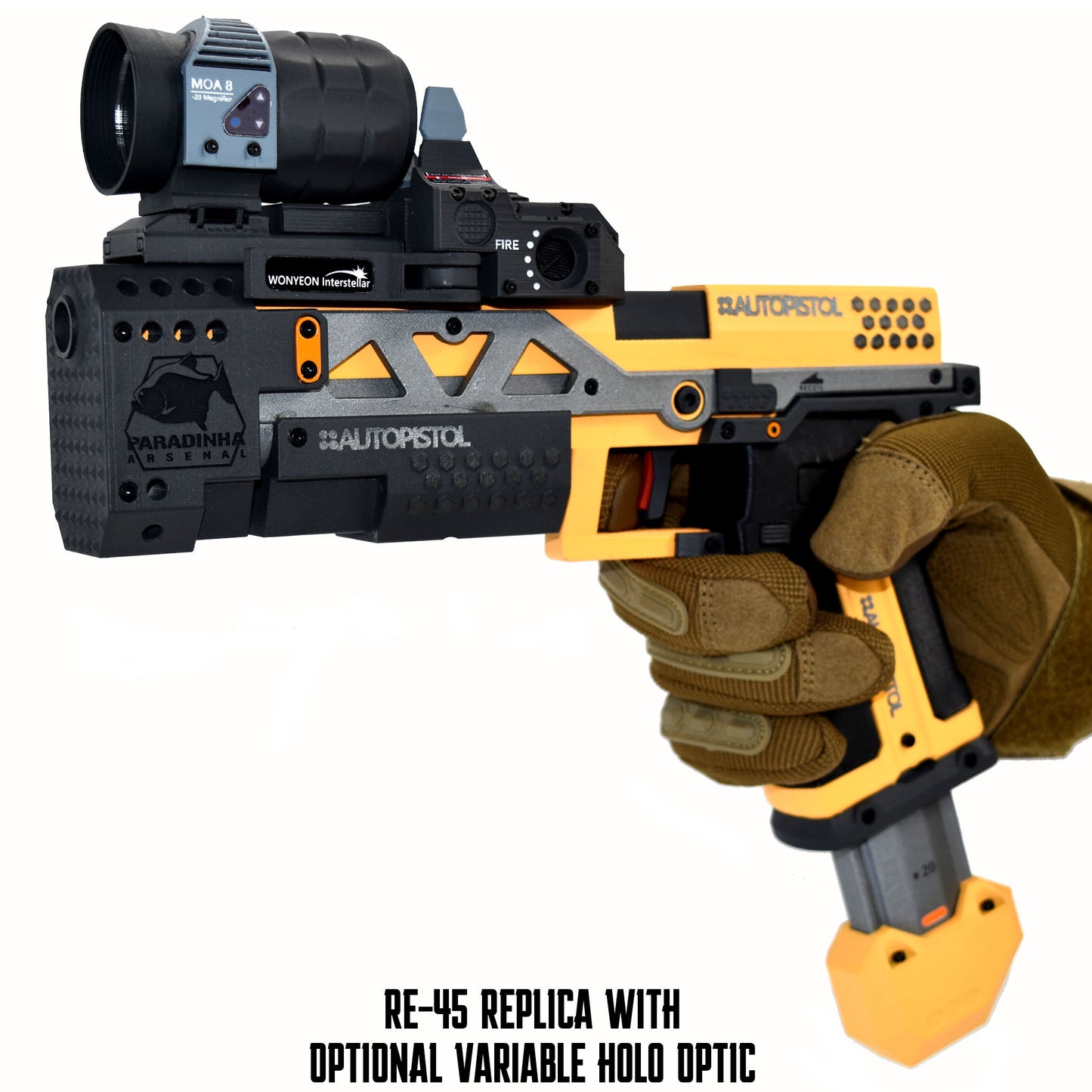 RE-45 Auto Pistol Prop, Bengal