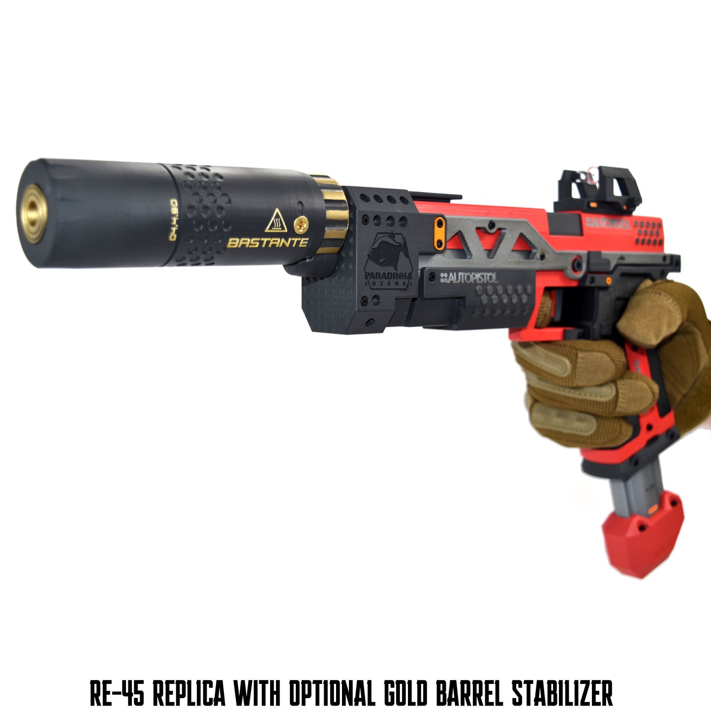 RE-45 Auto Pistol Prop, Cardinal