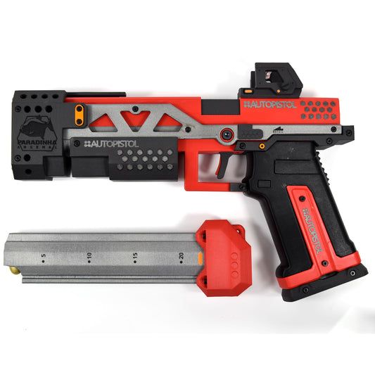 Apex Legends RE-45 Auto Pistol Prop, Cardinal