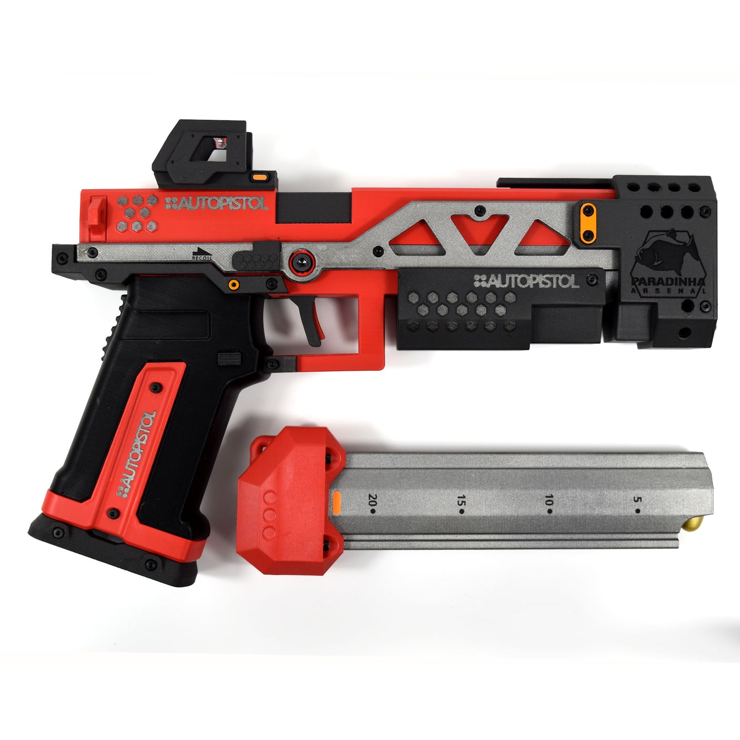 RE-45 Auto Pistol Prop, Cardinal