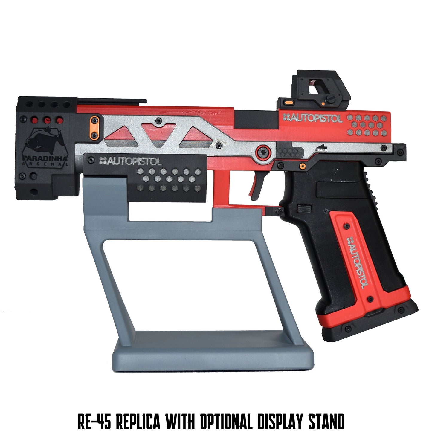 RE-45 Auto Pistol Prop, Cardinal