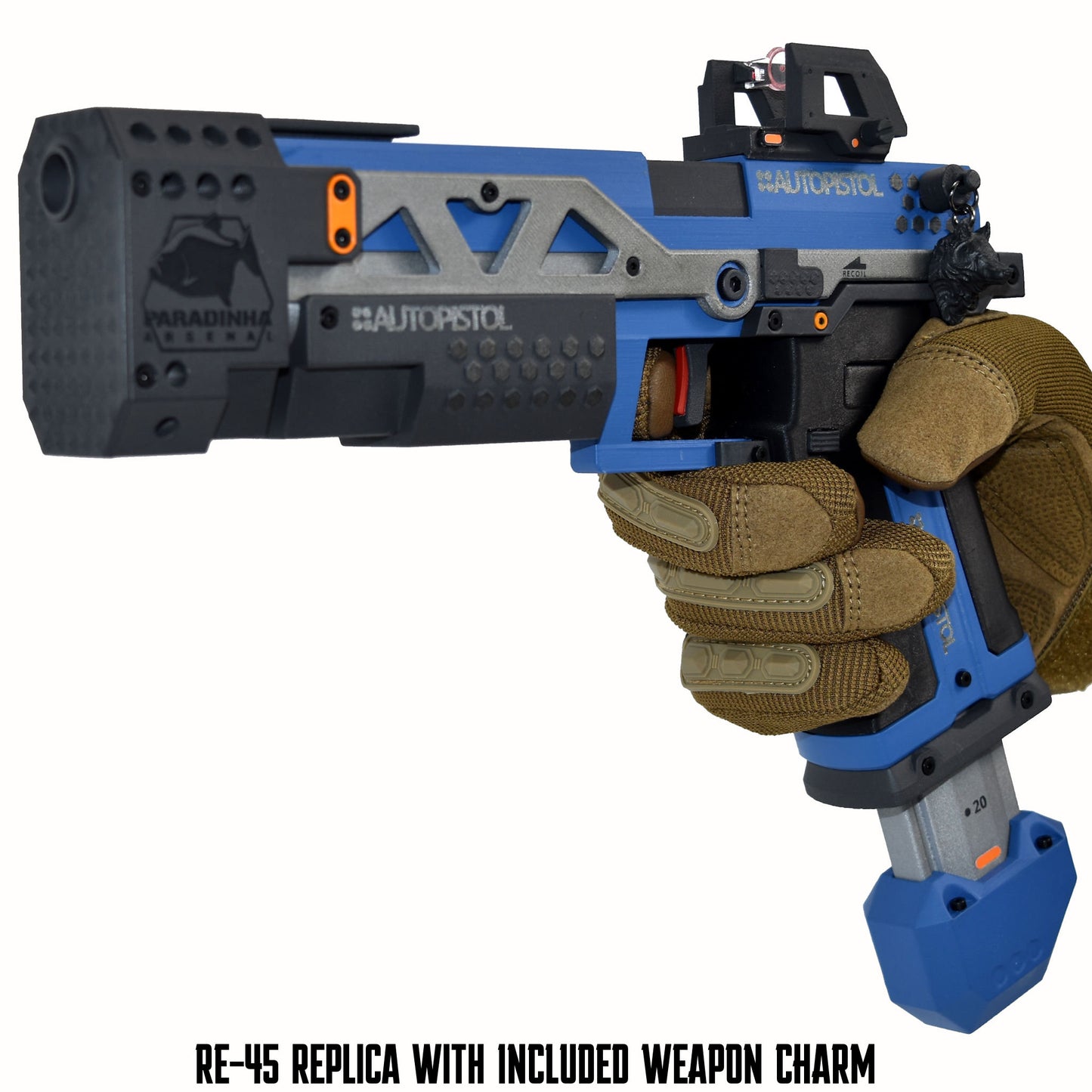 RE-45 Auto Pistol Prop, Clearwater