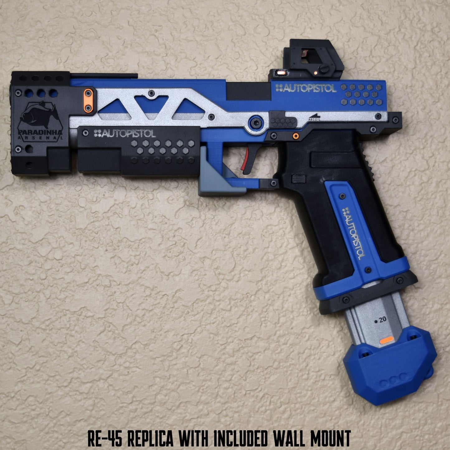 RE-45 Auto Pistol Prop, Clearwater