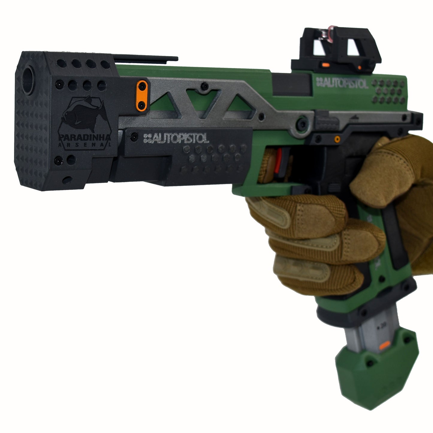 RE-45 Auto Pistol Prop, Evergreen