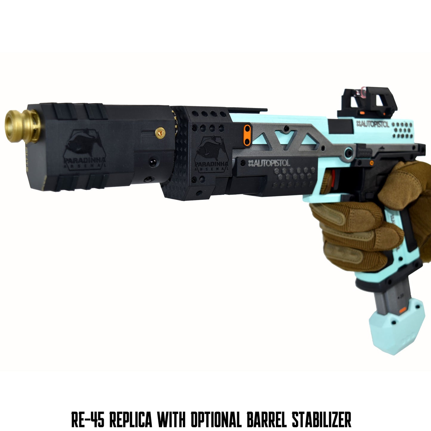 RE-45 Auto Pistol Prop, Lagoon