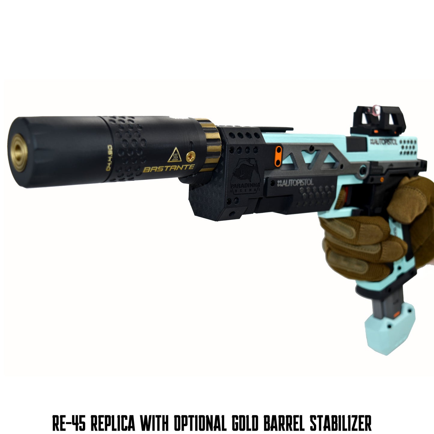 RE-45 Auto Pistol Prop, Lagoon