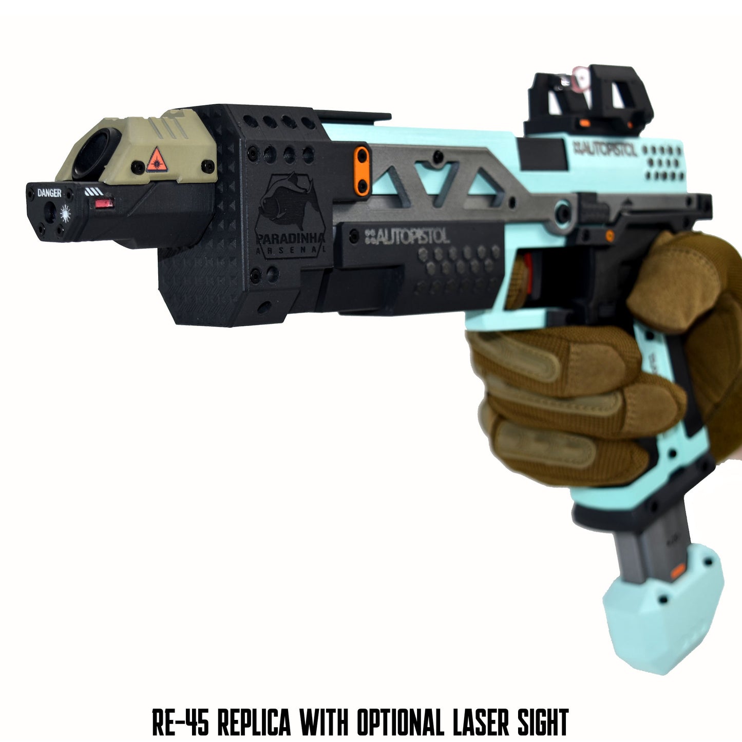 RE-45 Auto Pistol Prop, Lagoon