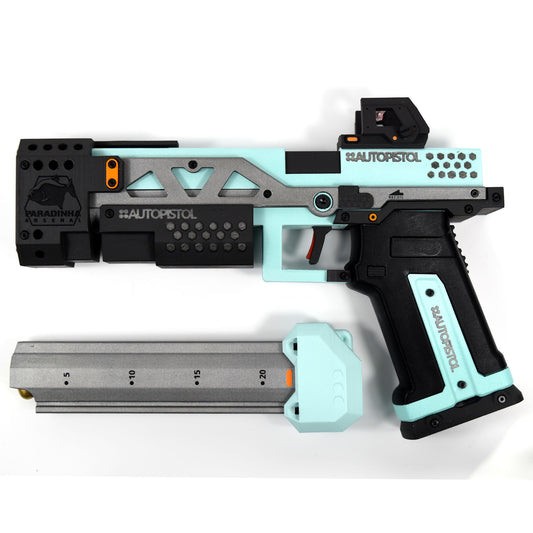 Apex Legends RE-45 Auto Pistol Prop, Lagoon