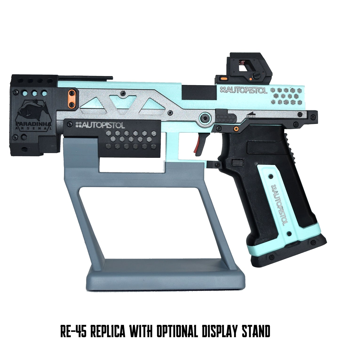 RE-45 Auto Pistol Prop, Lagoon
