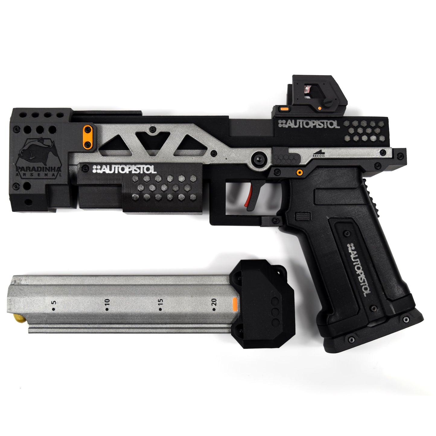 RE-45 Auto Pistol Prop, Midnight
