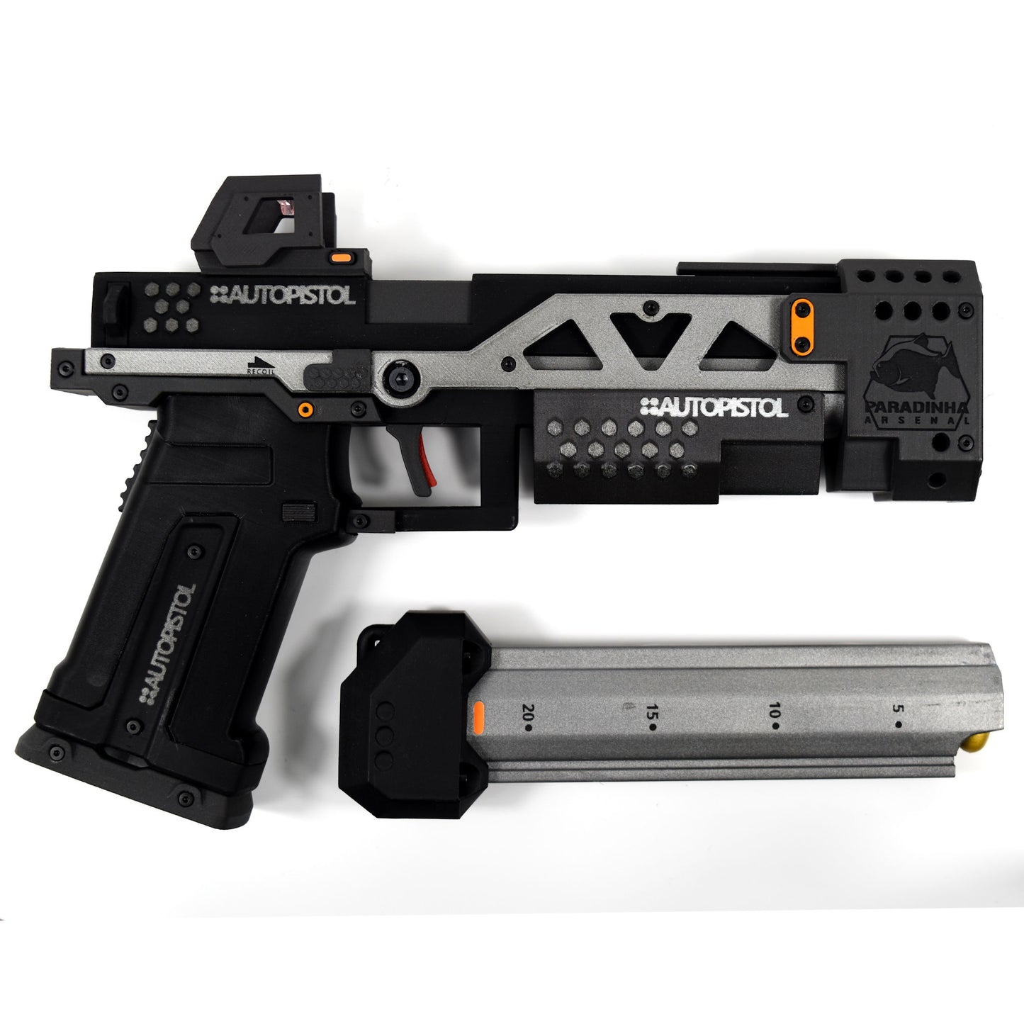 RE-45 Auto Pistol Prop, Midnight