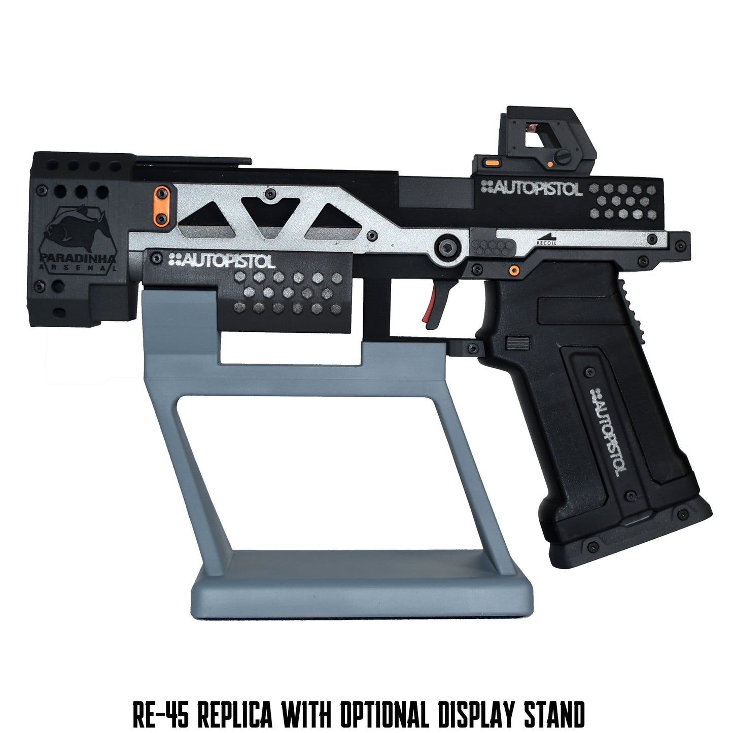 RE-45 Auto Pistol Prop, Midnight