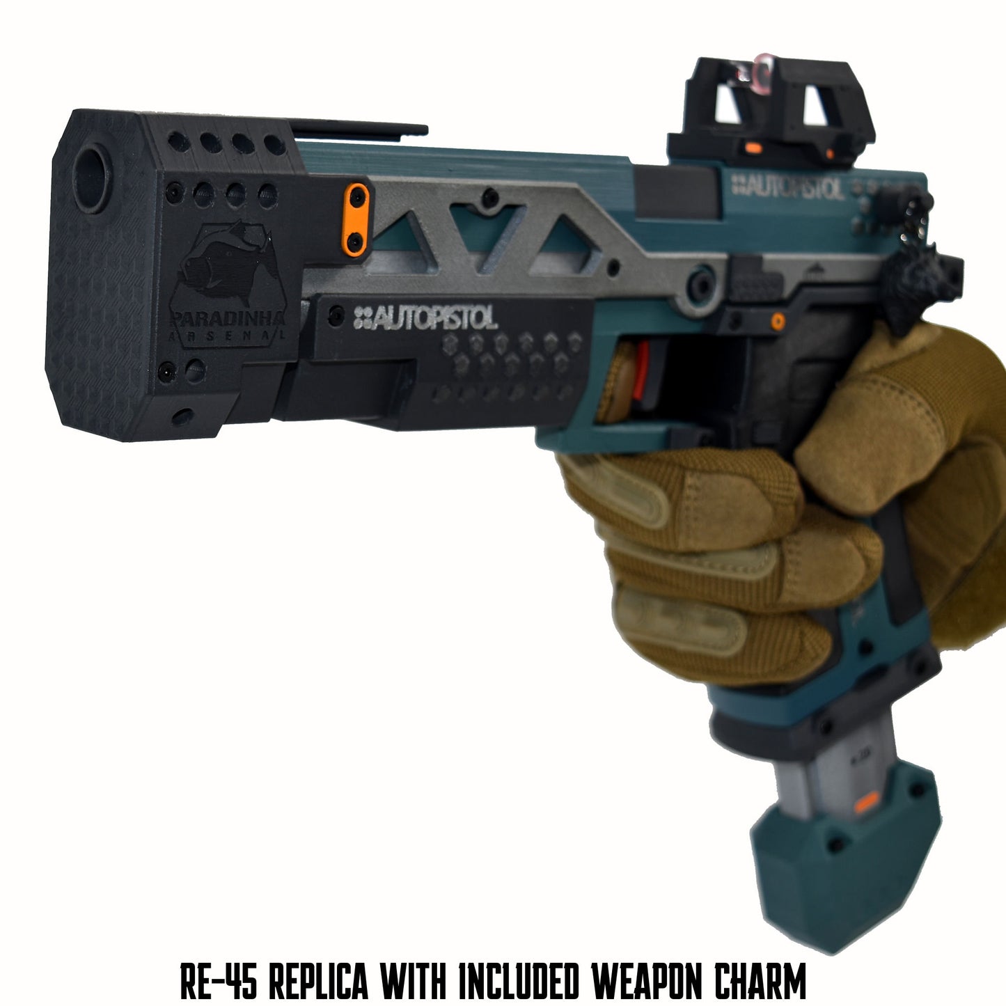RE-45 Auto Pistol Prop, Rainforest