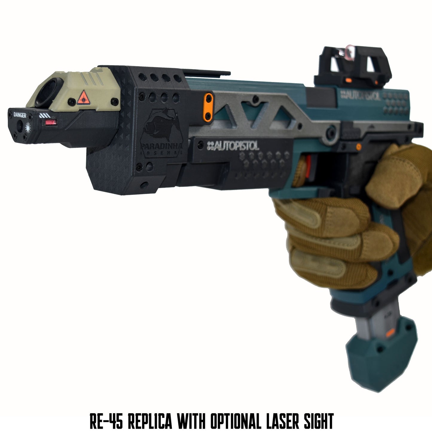 RE-45 Auto Pistol Prop, Rainforest