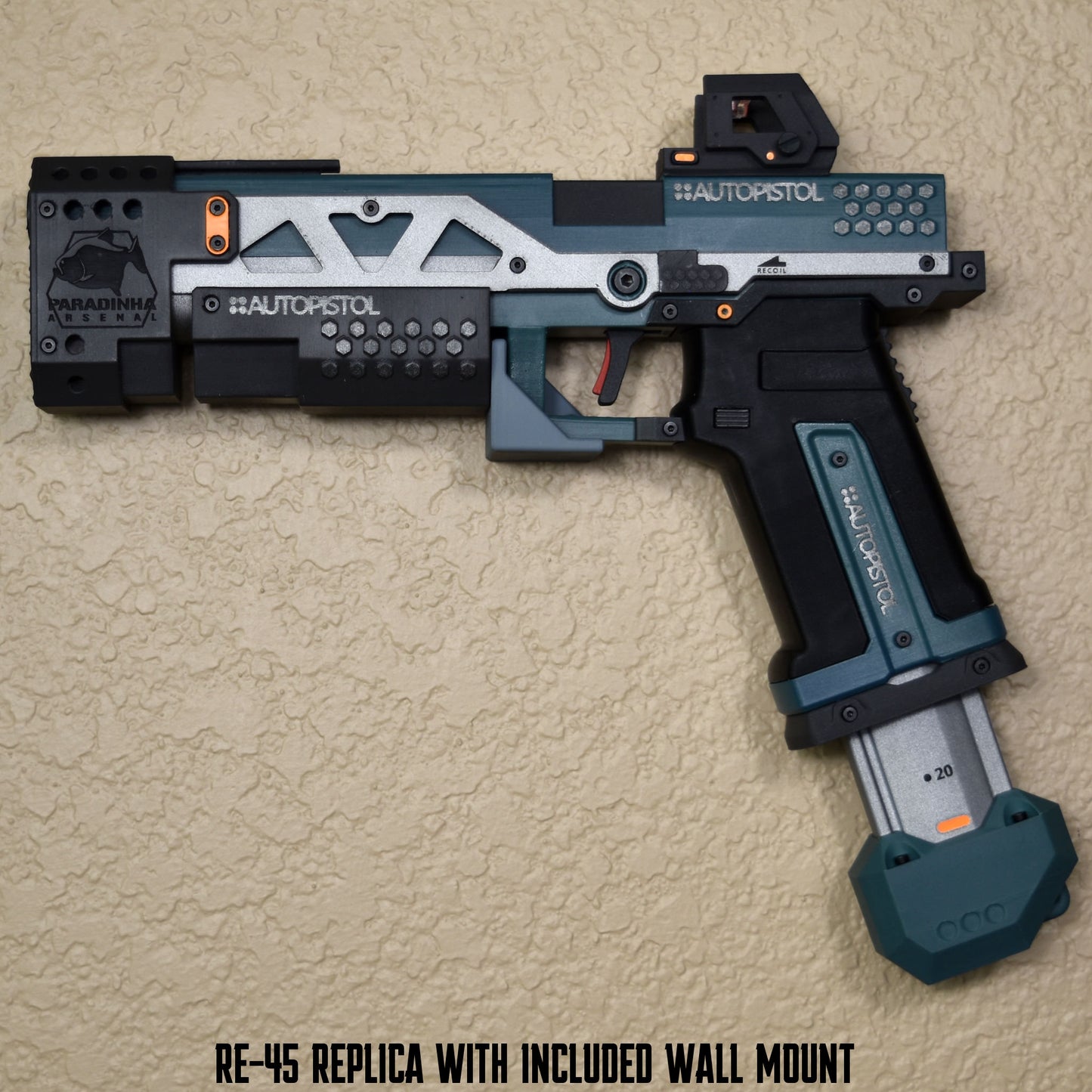 RE-45 Auto Pistol Prop, Rainforest