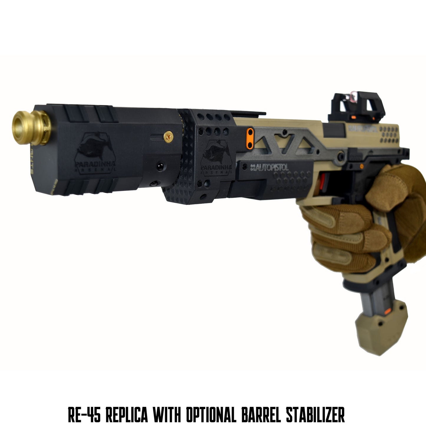 RE-45 Auto Pistol Prop, Sandstorm