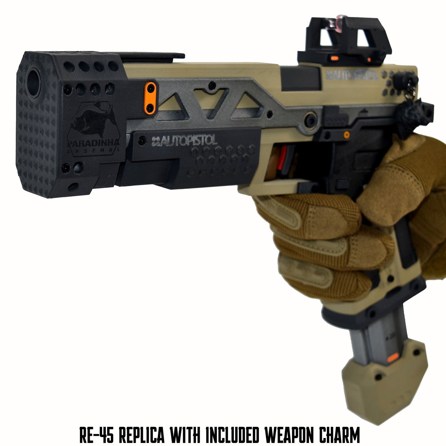 RE-45 Auto Pistol Prop, Sandstorm