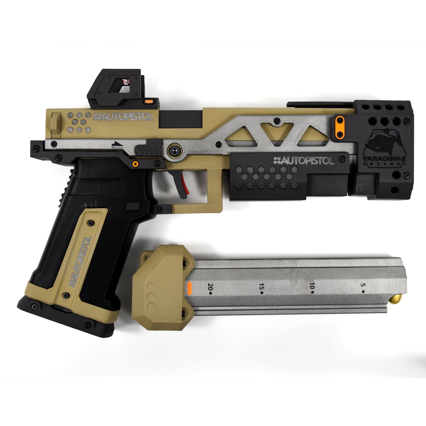 RE-45 Auto Pistol Prop, Sandstorm