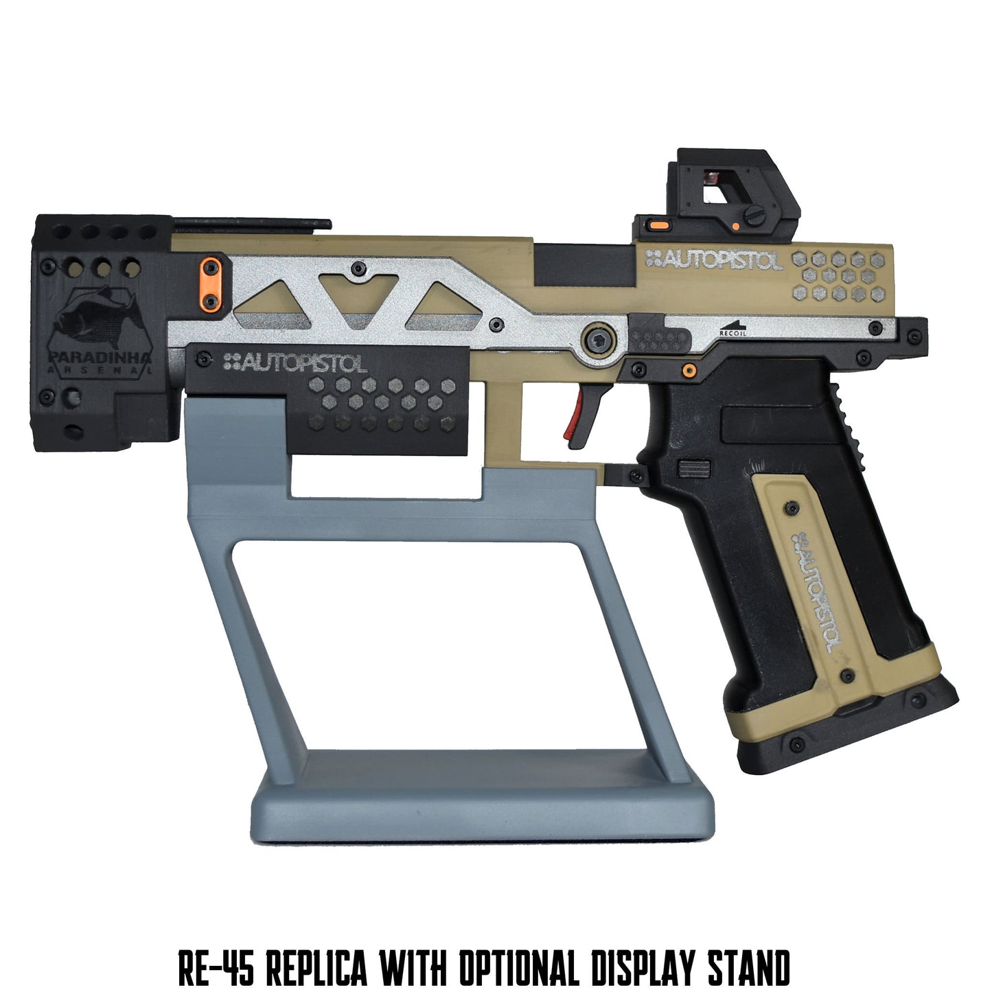 RE-45 Auto Pistol Prop, Sandstorm