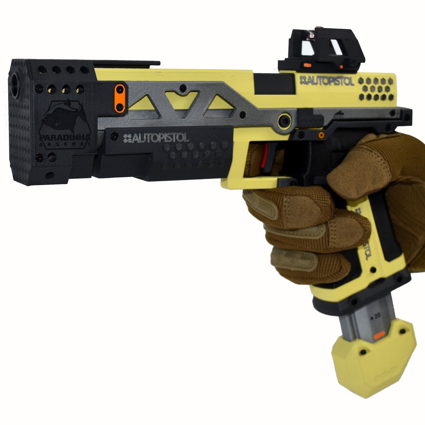 RE-45 Auto Pistol Prop, Sunfire