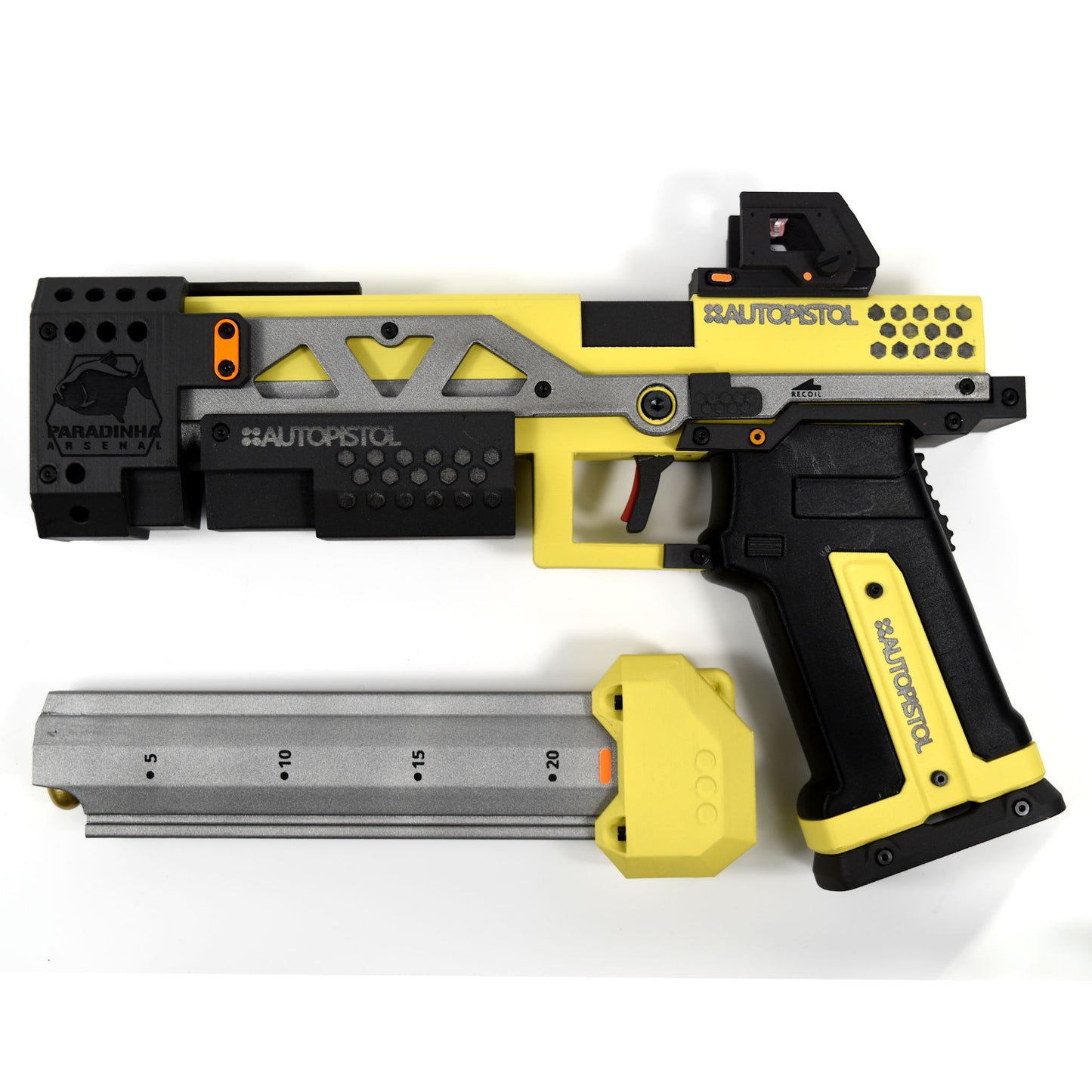 RE-45 Auto Pistol Prop, Sunfire