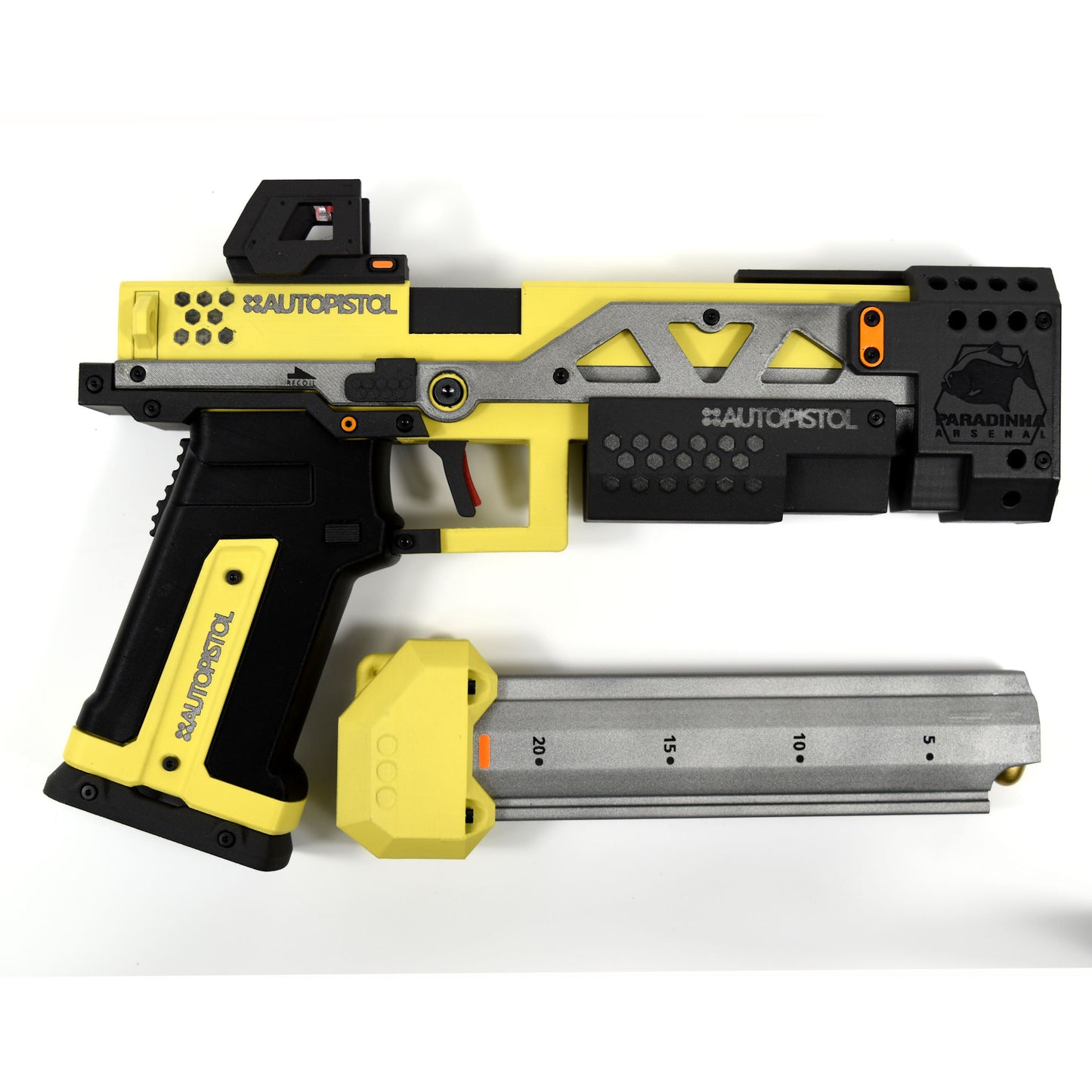 RE-45 Auto Pistol Prop, Sunfire