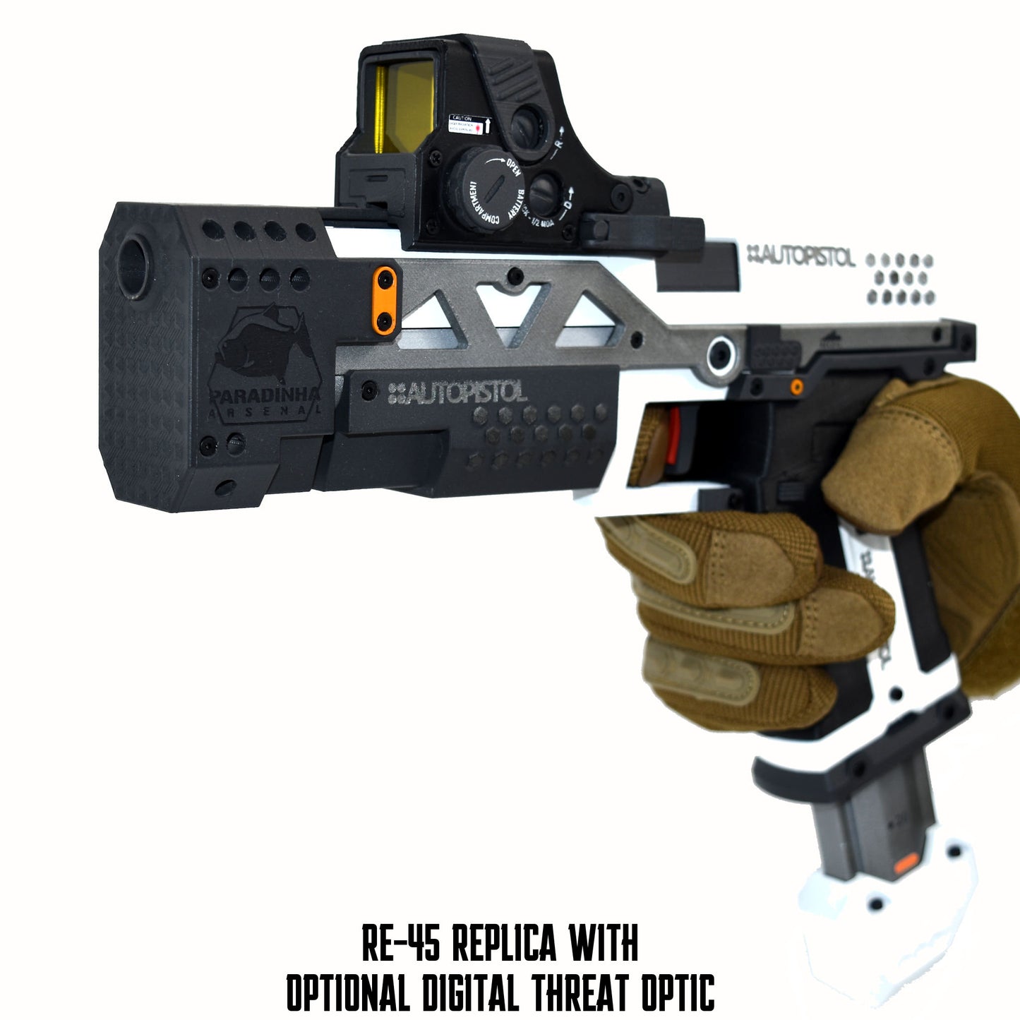 RE-45 Auto Pistol Prop, Factory Issue