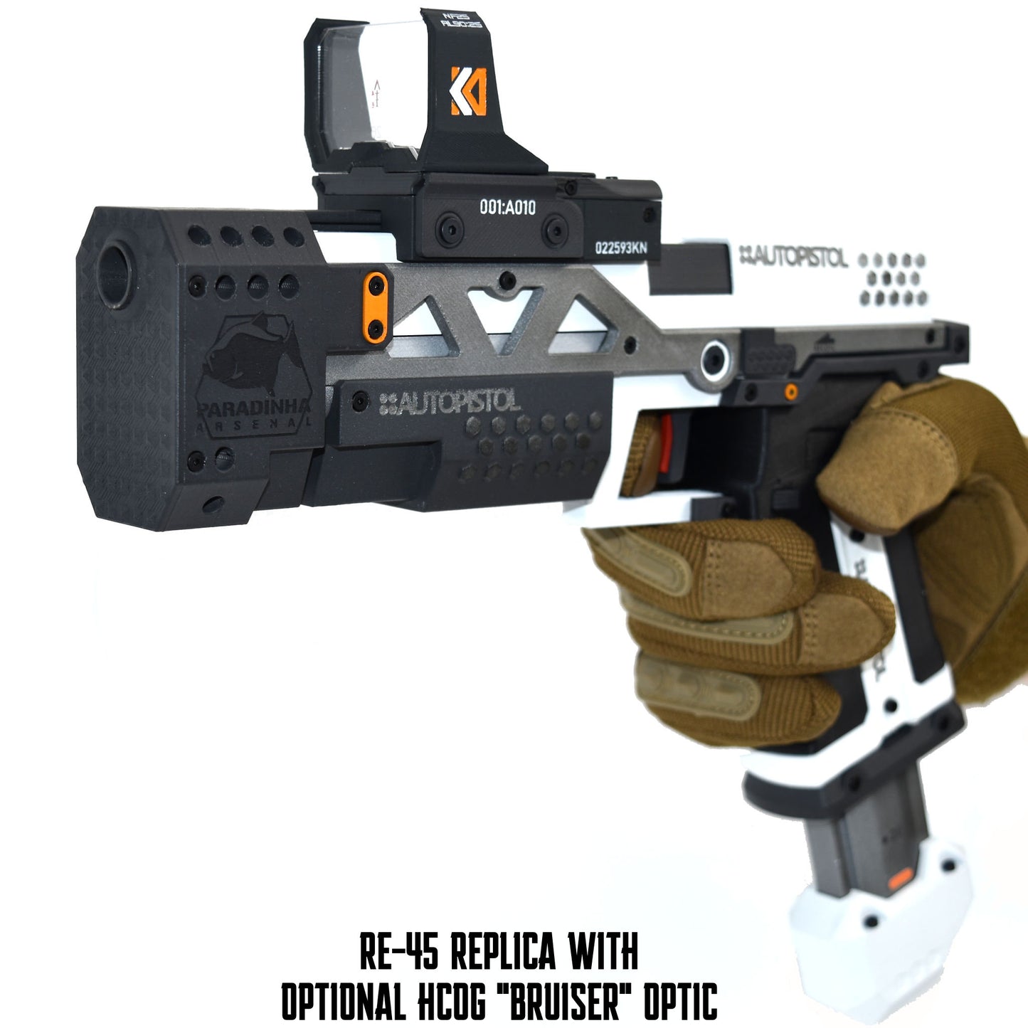 RE-45 Auto Pistol Prop, Factory Issue