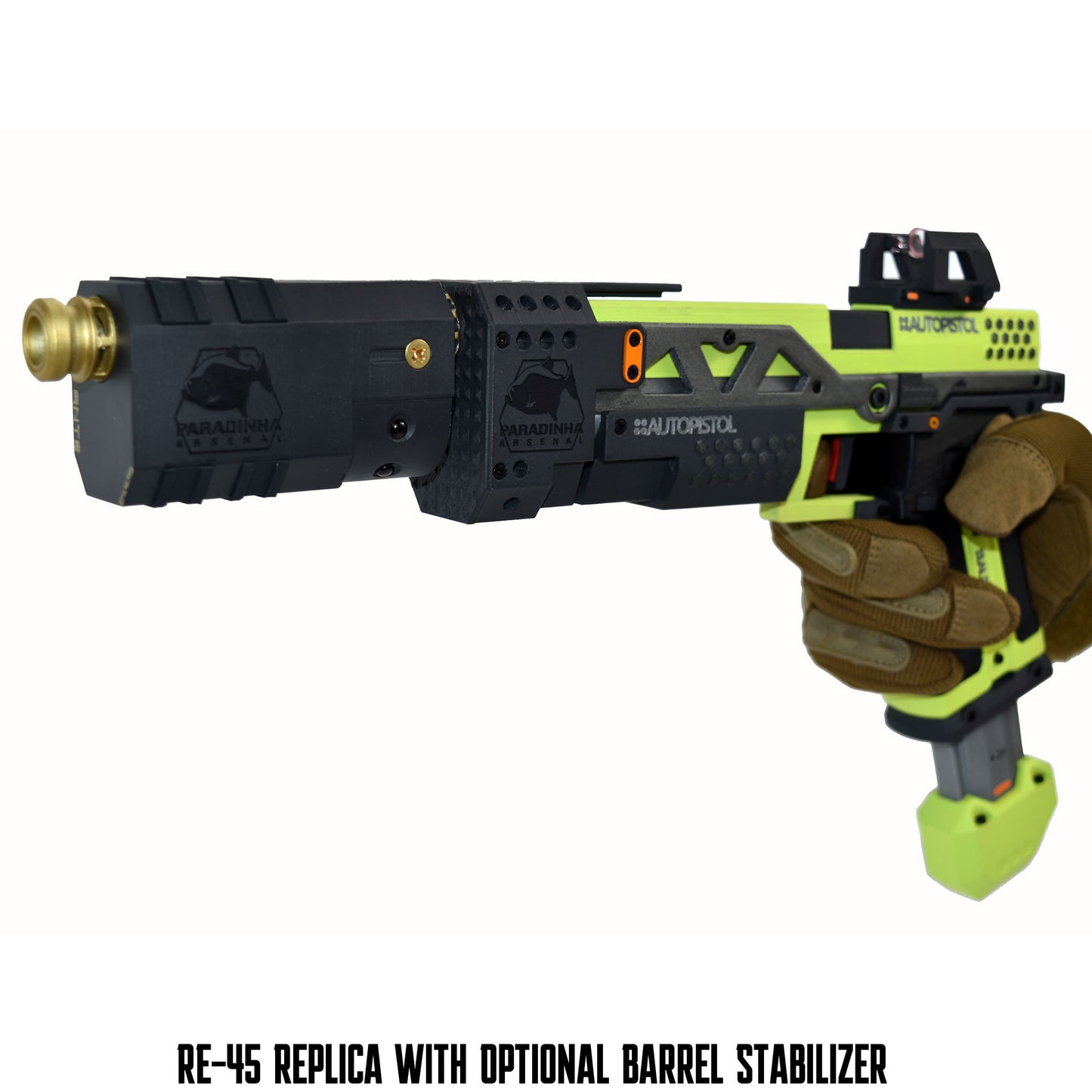 RE-45 Auto Pistol Prop, Clover