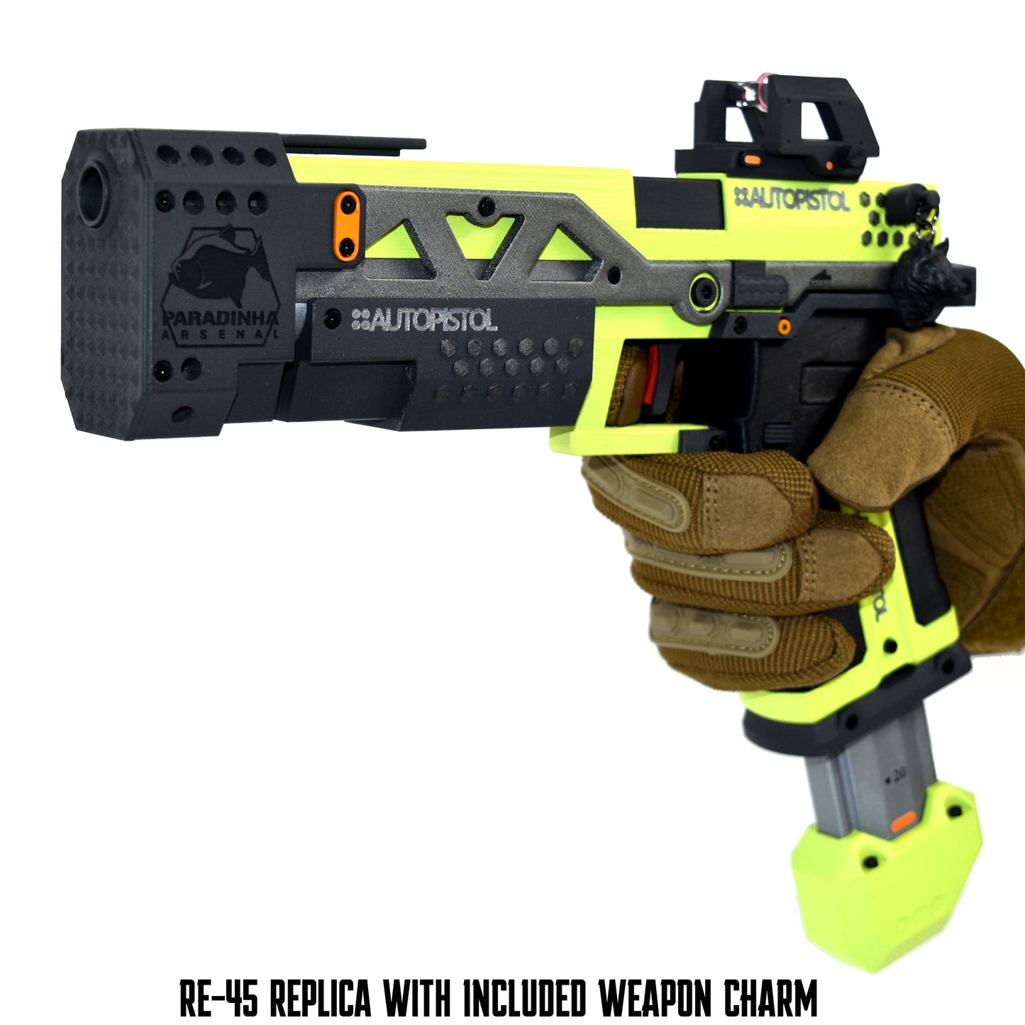 RE-45 Auto Pistol Prop, Clover