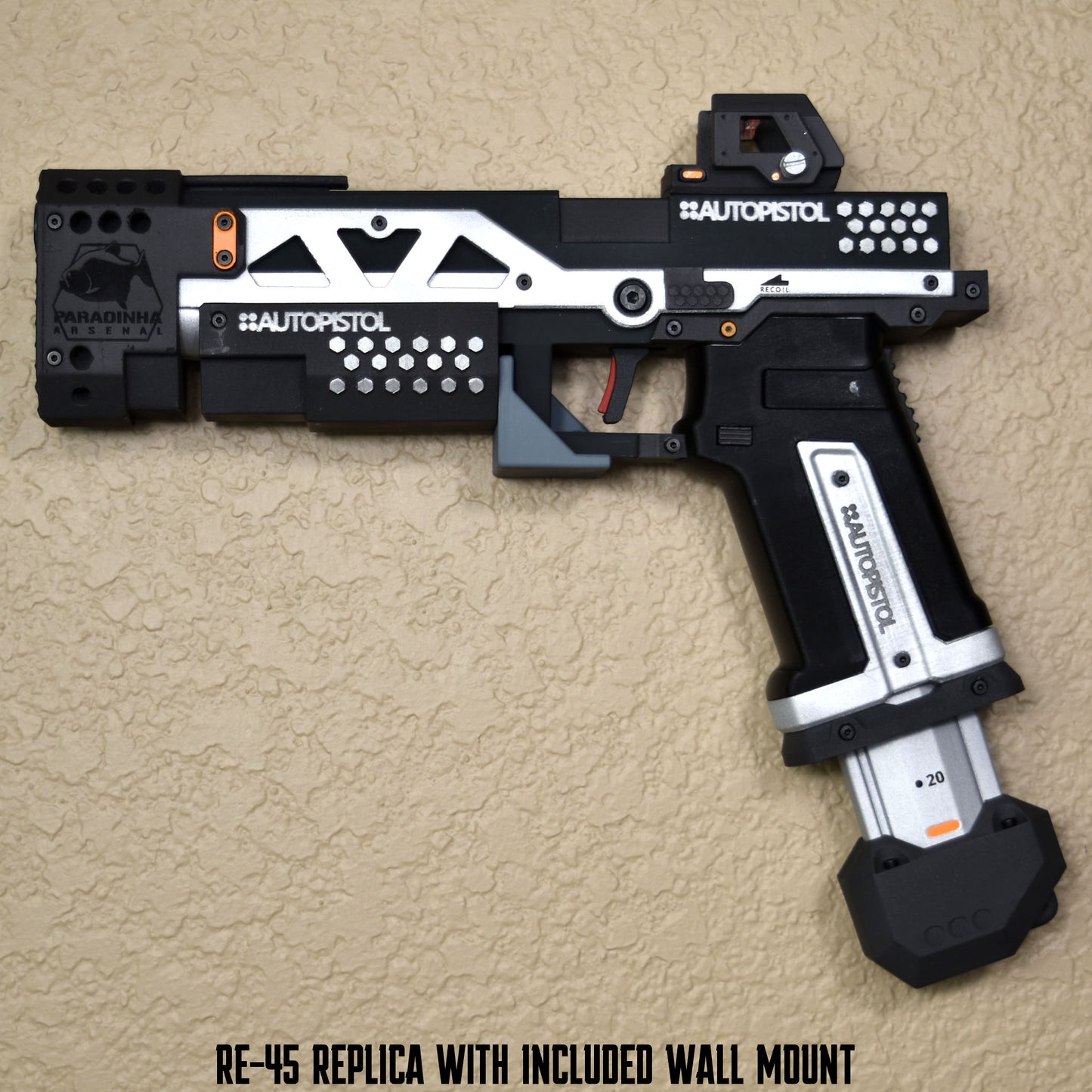 RE-45 Auto Pistol Prop, Factory Issue