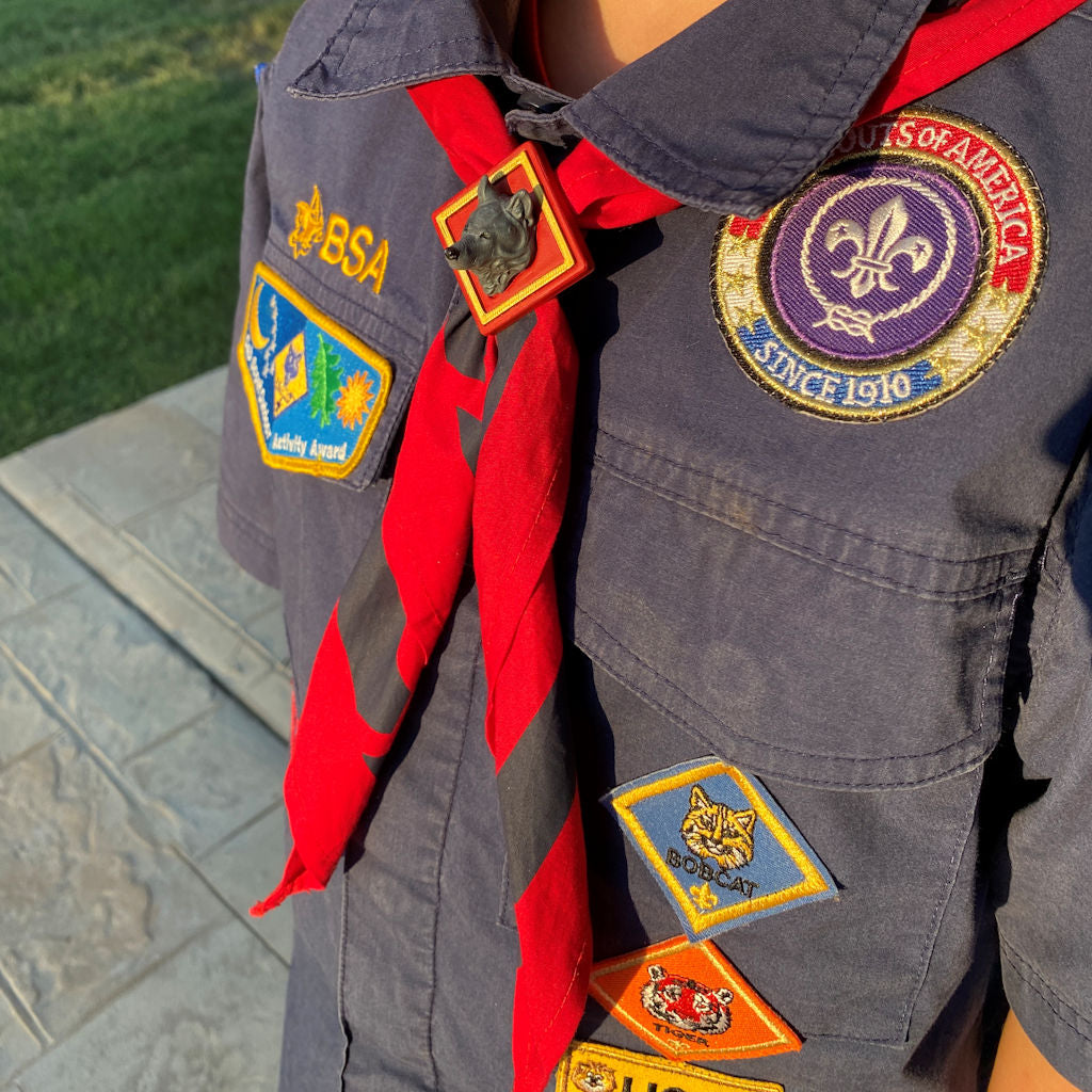 Cub Scout Wolf Neckerchief Slide