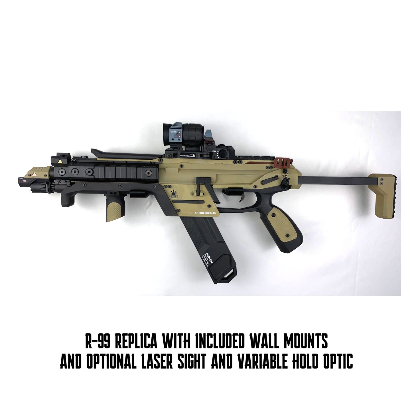 R-99 SMG Prop, Factory Issue