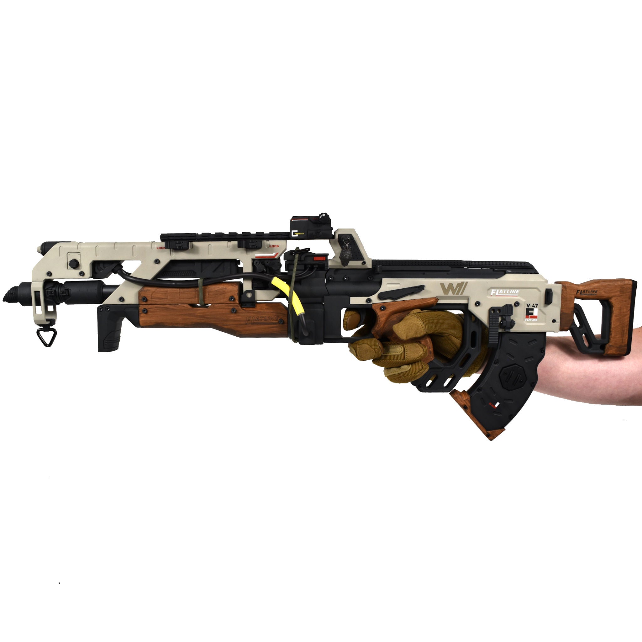 Apex Legends VK-47 Flatline Prop, Factory Issue – SteelWolf Creations